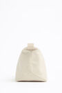 Neceser trapecio M nylon marfil Neceser trapecio M nylon marfil