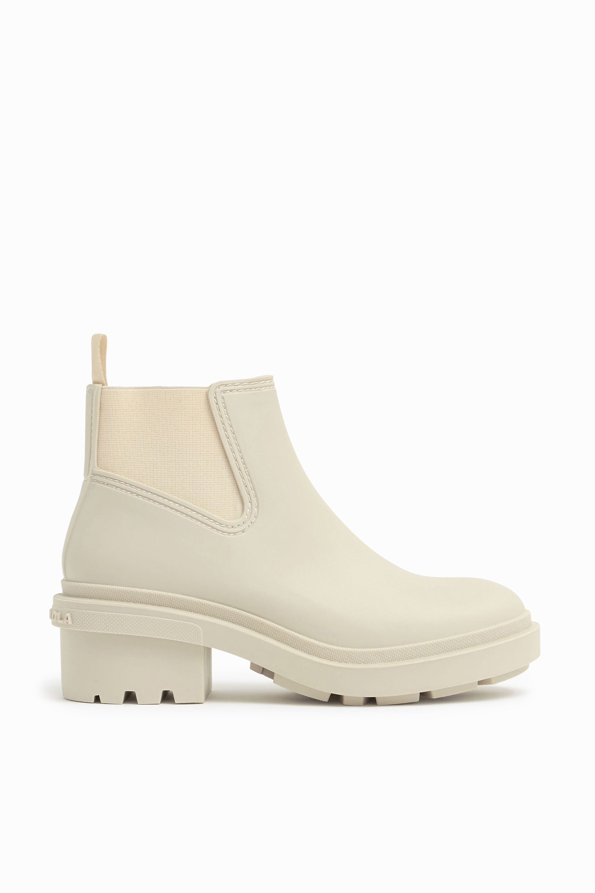 Bota agua blanco roto