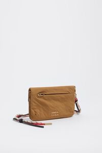 Cartera grande nylon caramelo