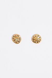 Pendientes logo moneda dorados Pendientes logo moneda dorados