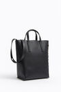 Bolso shopper vertical M piel negro Bolso shopper vertical M piel negro