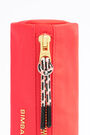 Estuche cilíndrico M nylon coral Estuche cilíndrico M nylon coral
