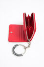 Cartera rectangular piel roja Cartera rectangular piel roja
