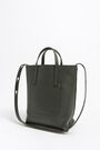 Bolso shopper vertical M piel verde Bolso shopper vertical M piel verde