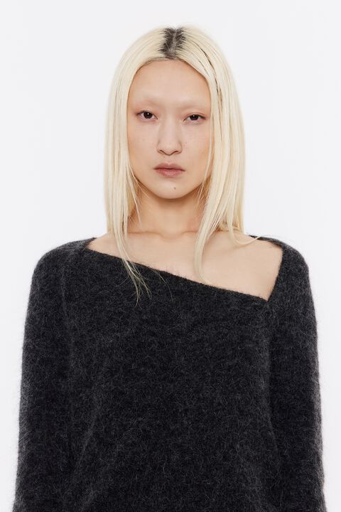 Jersey mohair ciruela Jersey mohair ciruela
