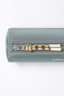 Estuche cilíndrico M nylon aguamarina Estuche cilíndrico M nylon aguamarina
