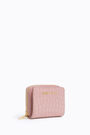 Cartera cuadrada croco rosa Cartera cuadrada croco rosa