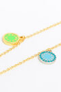 Collar corto logo cristales Collar corto logo cristales