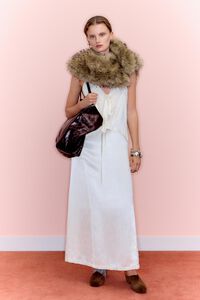 Bolso shopper maxi piel casta&ntilde;a