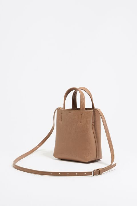 Bolso Chihuahua mini piel marrón claro Bolso Chihuahua mini piel marrón claro
