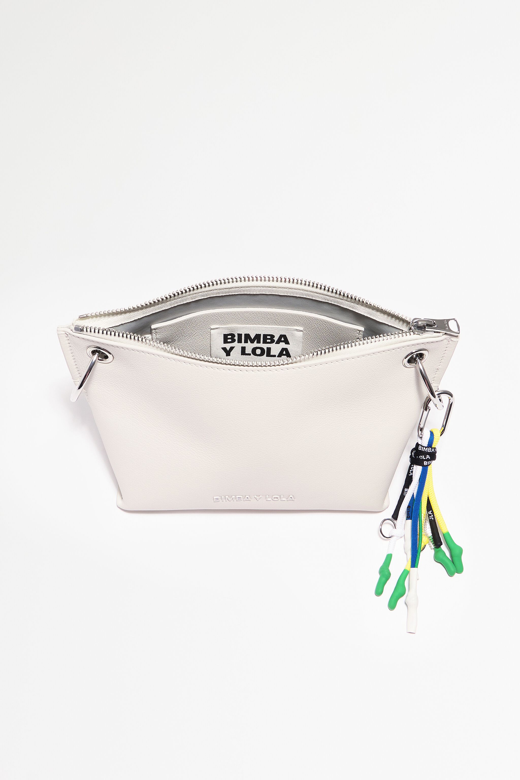 Bolsos blancos bimba y lola discount