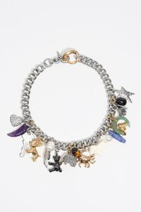 Collar cadena multicharms