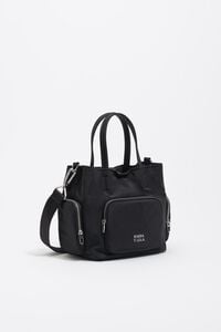 Bolso Pocket peque&ntilde;o nylon negro