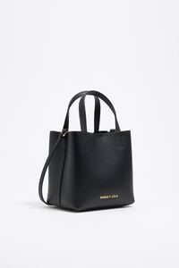 Bolso Chihuahua peque&ntilde;o piel negro