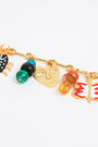 Pulsera cadena animales vidrios Pulsera cadena animales vidrios