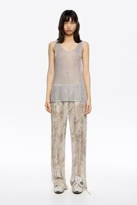 Pantal&oacute;n jogger plisado Snake topo