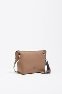 Bolso Trapecio mediano piel marr&oacute;n claro