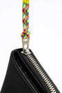 Cartera cuadrada nylon negra Cartera cuadrada nylon negra