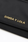 Cartera doble nylon negra Cartera doble nylon negra
