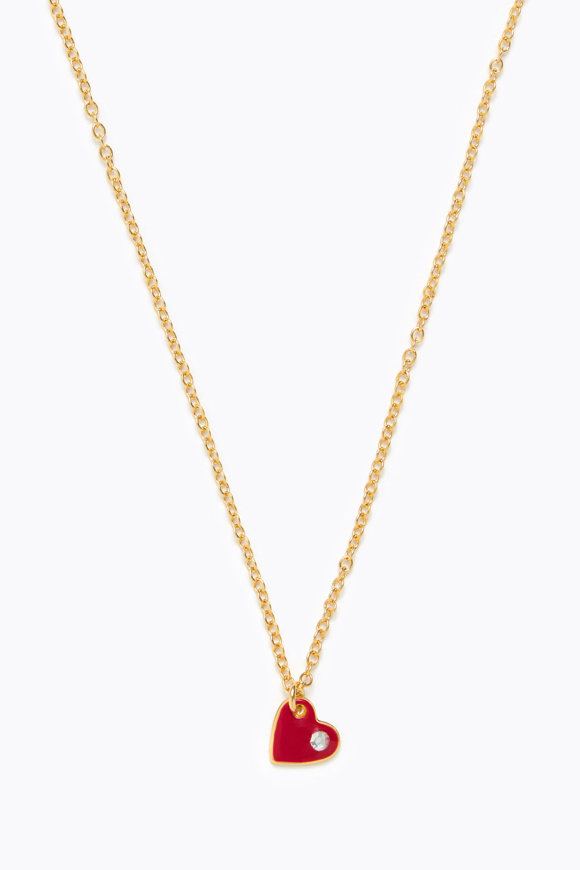 Collar corto corazón