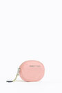 Monedero ovalado nylon rosa Monedero ovalado nylon rosa