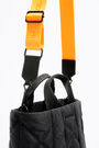 Bolso shopper M acolchado nylon negro Bolso shopper M acolchado nylon negro