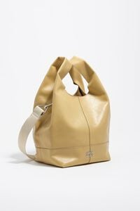 Bolso Paper mediano piel avena