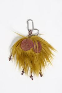 Llavero Rogelia pelo verde