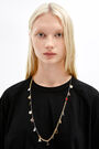 Collar largo logo cadenas Collar largo logo cadenas