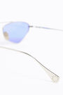 Gafas de sol cat-eye plateadas Gafas de sol cat-eye plateadas