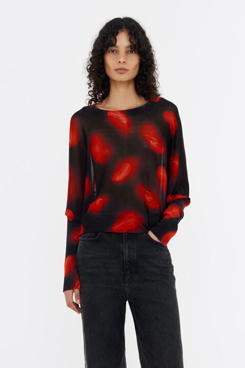 Jersey Plumas rojo Jersey Plumas rojo