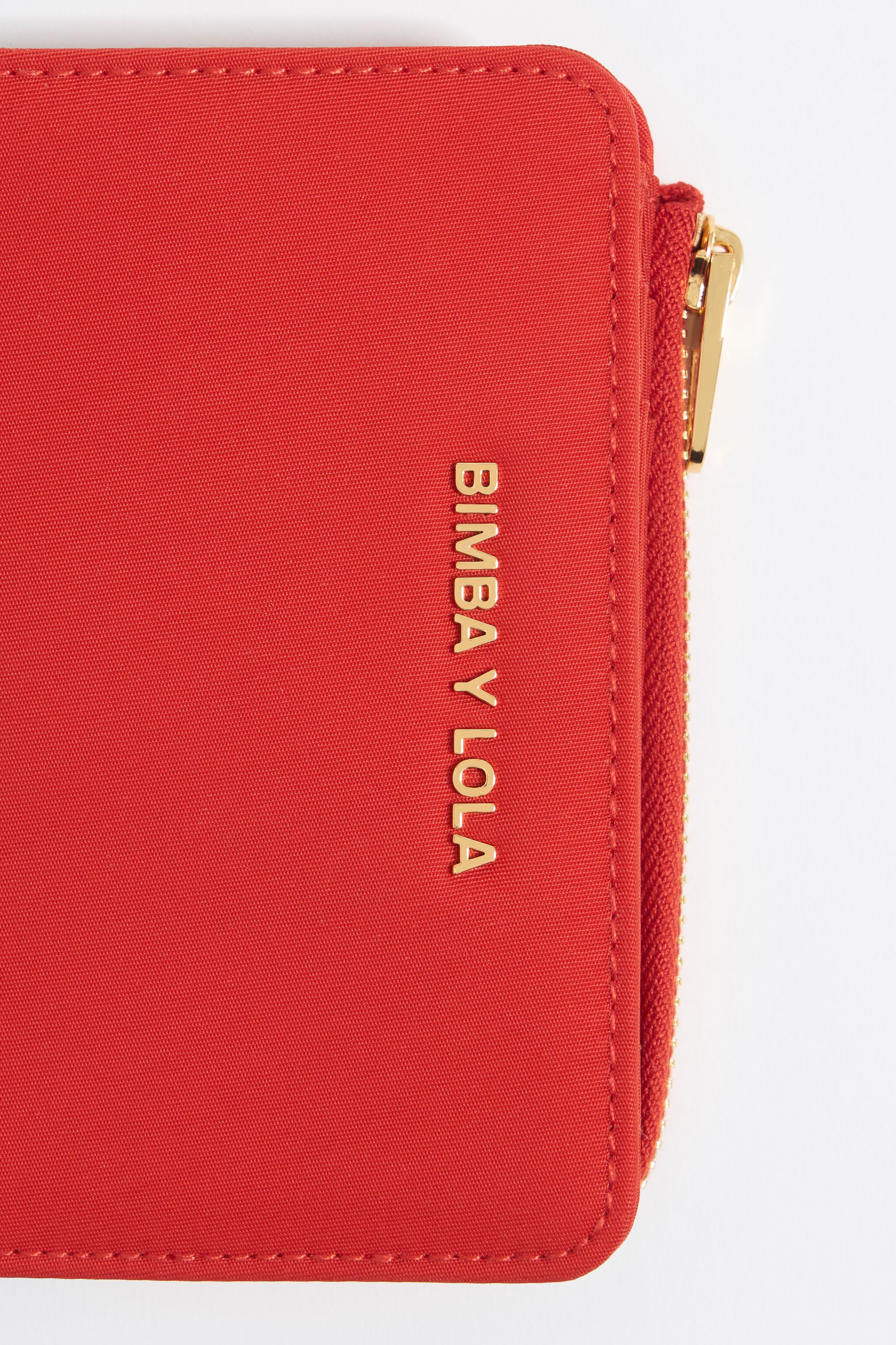 Cartera nylon coral