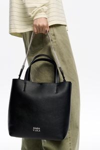 Bolso Chihuahua grande piel negro