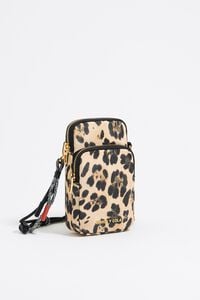 Funda m&oacute;vil nylon print Leopard natural