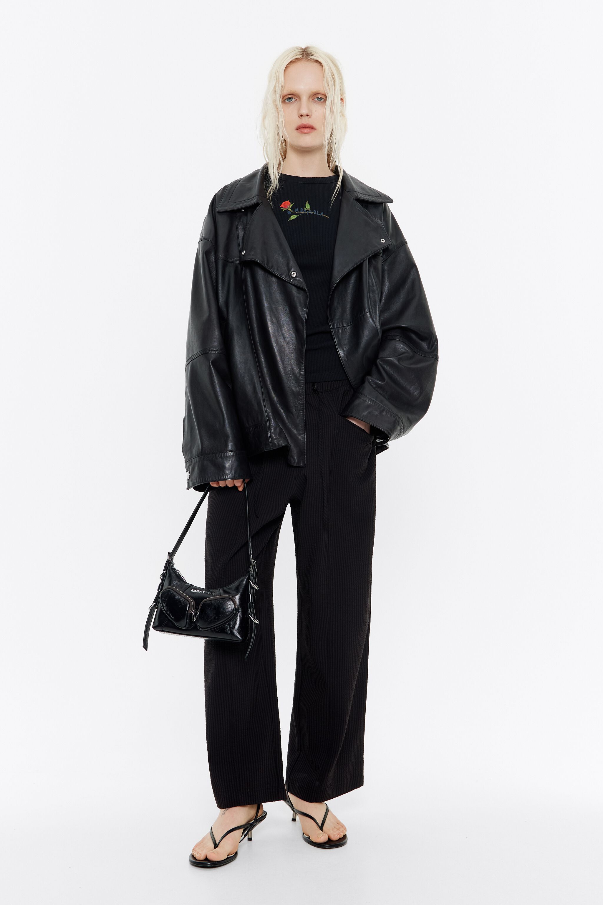 Pantalon jogger algodon negro