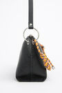 Bolso bandolera trapecio M piel negro Bolso bandolera trapecio M piel negro
