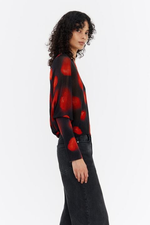 Jersey Plumas rojo Jersey Plumas rojo