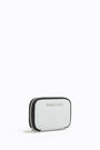 Monedero rectangular nylon plata Monedero rectangular nylon plata