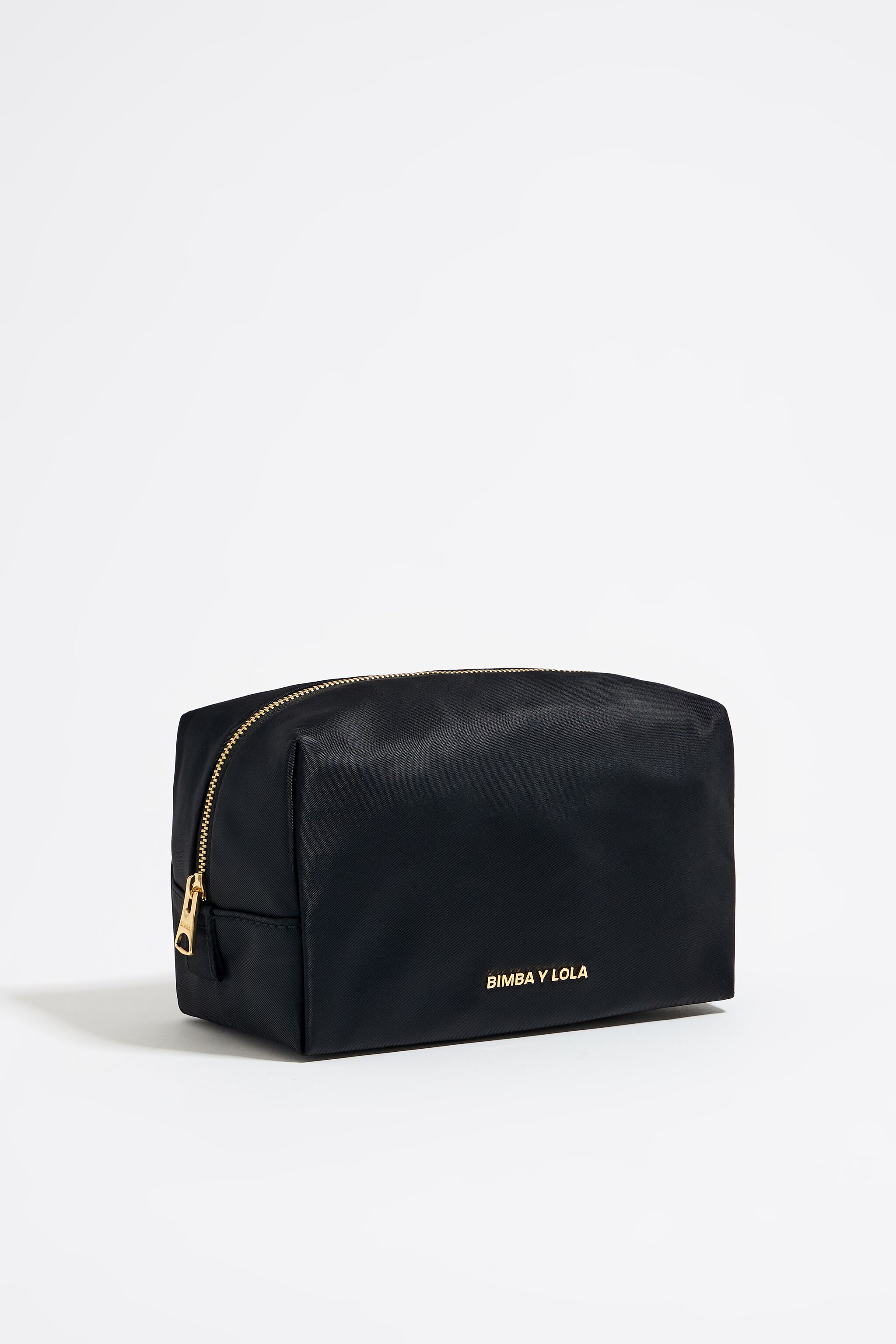 Neceser mediano nylon negro