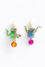 Pendientes monstruos goma Pendientes monstruos goma