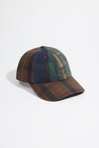 Gorra patchwork cuadros algod&oacute;n