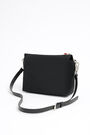 Bolso bandolera rectangular L nylon negro Bolso bandolera rectangular L nylon negro