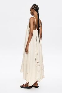 Vestido bordado inglés crema Vestido bordado inglés crema