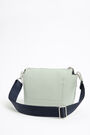Bolso bandolera L rectangular piel verde Bolso bandolera L rectangular piel verde