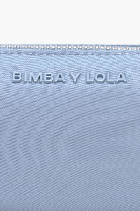 BIMBA Y LOLA Estuche cilíndrico nylon azul
