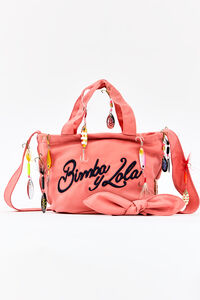 Bolso shopper mini nylon rosa