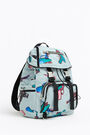 Mochila bolsillos L nylon Rayguns Mochila bolsillos L nylon Rayguns