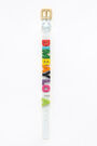 Pulsera letras multicolor Pulsera letras multicolor