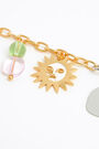 Pulsera cadena vidrios Pulsera cadena vidrios