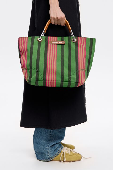 Bolso shopper Canopy mediano verde Bolso shopper Canopy mediano verde